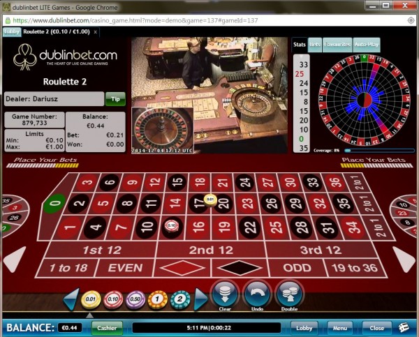 Roulette betting rules